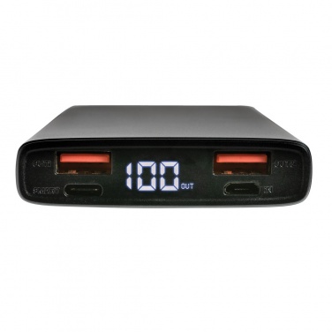 Логотрейд pекламные продукты картинка: Алюминиевый 18 Вт 10.000 мАч PD Powerbank